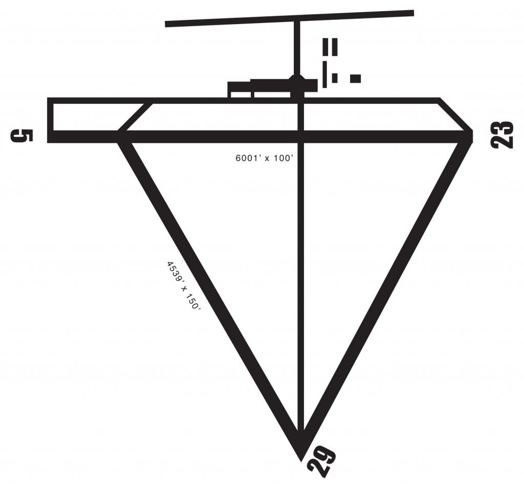 Georgetown Airport Layout